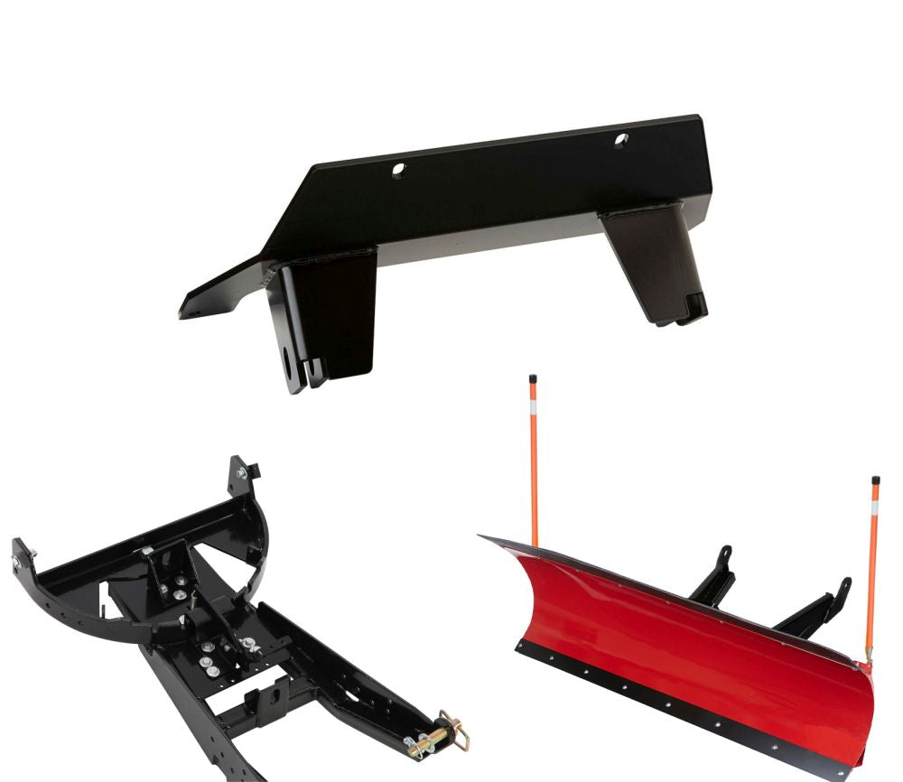 Denali Black UTV Snow Plow Kit For John Deere Gator XUV 855D 2011-2019