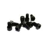 Big Gun End Tip Allen Screws (4-Pack) 1/4 x 20 x 3/8 Socket Head (Black)