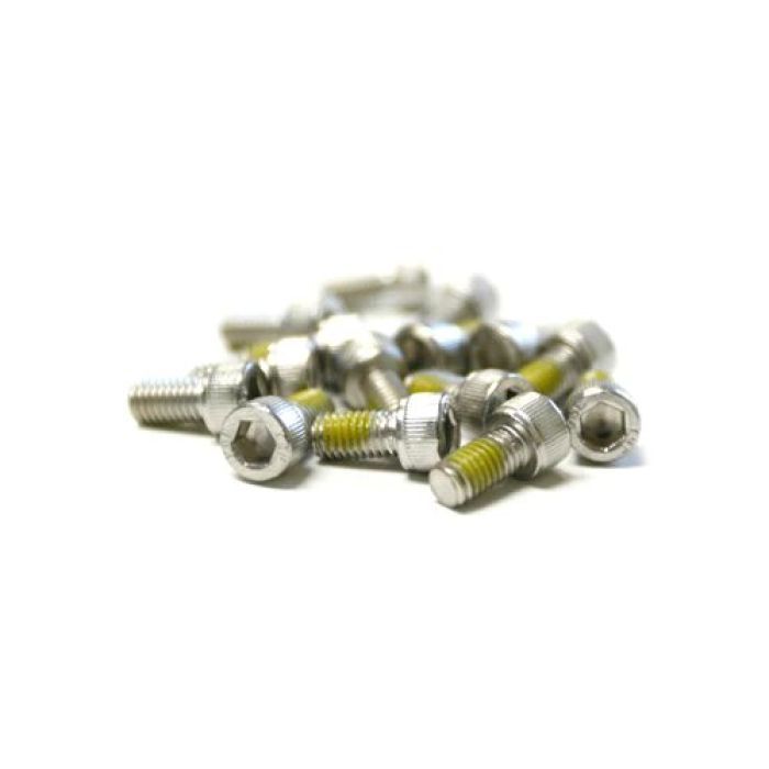 Big Gun End Tip Allen Screws (4-Pack) 10/32 x 20 x 3/8 Socket Head (Silver)