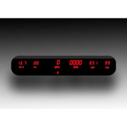 Intellitronix 6 Gauge Digital Universal Panel DP10002 - Red