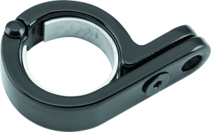Kuryakyn Black P-Clamp 1-1/8in to 1-1/4in 4023