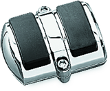 Kuryakyn Chrome Brake Pedal Cover 3in Wide 4029