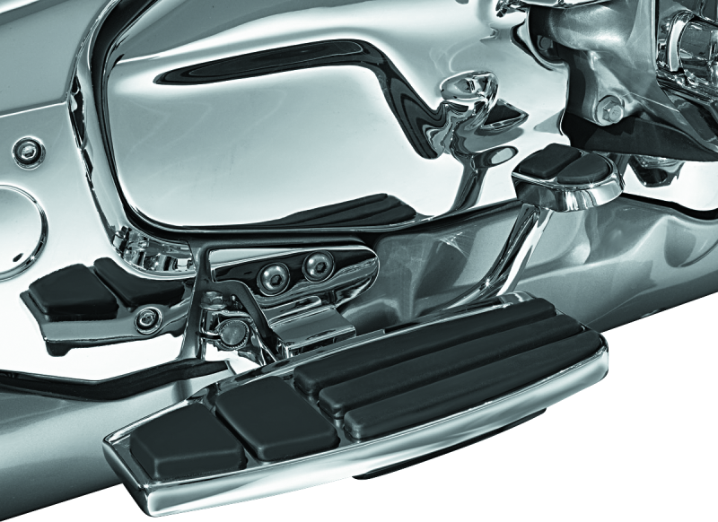 Kuryakyn Chrome Driver Floorboard Kit 4038