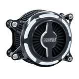 Hoja de admisión de aire Vance and Hines VO2 negra 40393