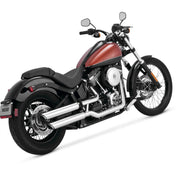 Vance & Hines 16835 Twin Slash 3in. Slip-Ons Chrome