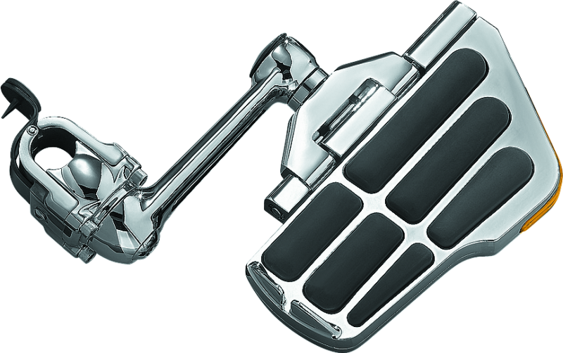 Kuryakyn Chrome Ergo II Cruise Boards With Long Arms & LED Lights 4058