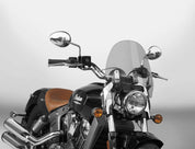 National Cycle Gray SwitchBlade Deflector Quick Release Windshield With Mount Kit, Straight Forks For Honda VT1300CS 10-14