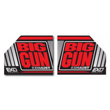Big Gun Sticker - EXO Series Muffler Decal Set 41-EXSM