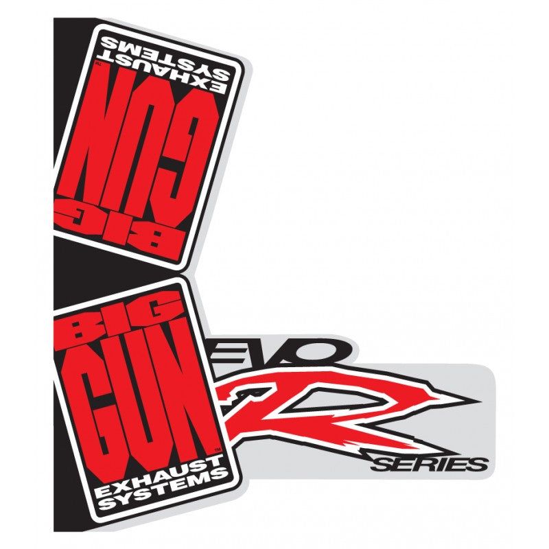 Big Gun Sticker - EVO R Muffler Wrap Decal 41-RWRAP