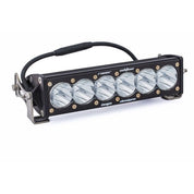 Baja Designs LED Light Bar Each Straight Racer Edition 10 inch OnX6 Series Spot Pattern Clear Lens Universal 411002