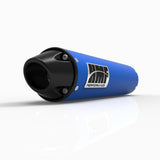 HMF Muffler Yamaha Raptor 700 06-14 Candy Blue Performance Slip On Exhaust Black Euro End Cap