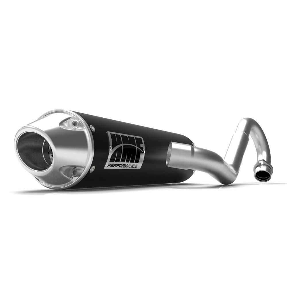 HMF Muffler Yamaha Raptor 700 06-14 Black Performance Full System Exhaust Euro End Cap