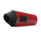 HMF Muffler Yamaha YFZ 450 04-13 Candy Red Performance Slip On Exhaust Blackout Euro End Cap Side Mount