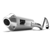HMF Muffler Yamaha YFZ 450 04-13 Brushed Performance Full System Exhaust Euro End Cap Side Mount