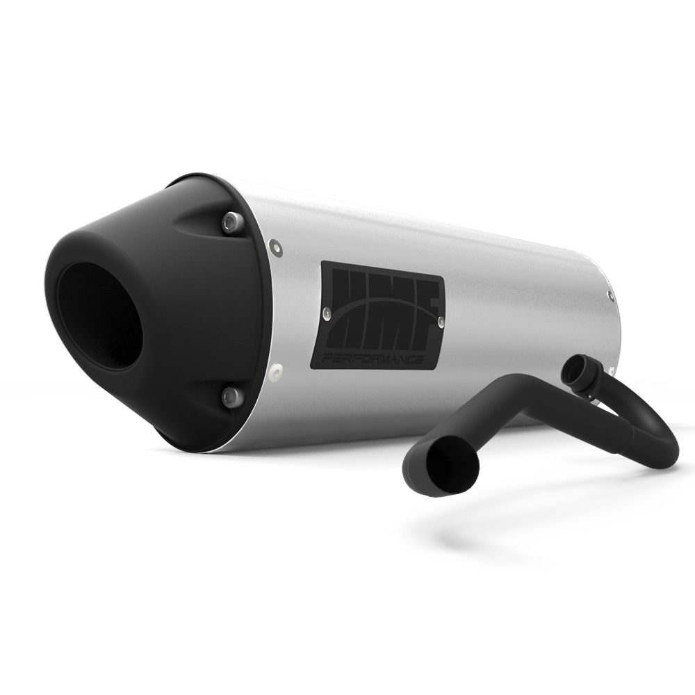 HMF Muffler Yamaha YFZ 450 04-13 Brushed Performance Full System Exhaust Blackout Euro End Cap Side Mount