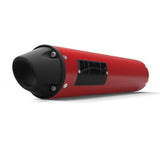 HMF Muffler Yamaha YFZ 450R-X 09-25 Candy Red Performance Slip On Exhaust Blackout Euro End Cap Side Mount