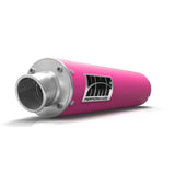 HMF Muffler Yamaha YFZ 450R-X 09-25 Pink Performance Slip On Exhaust Turn Down End Cap