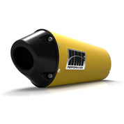 HMF Muffler Yamaha YFZ 450R-X 09-25 Yellow Performance Slip On Exhaust Black Euro End Cap Side Mount