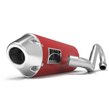 HMF Muffler Yamaha YFZ 450R-X 09-25 Candy Red Performance Full System Exhaust Euro End Cap Side Mount