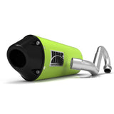 HMF Muffler Yamaha YFZ 450R-X 09-25 Venom Green Performance Full System Exhaust Black Euro End Cap Side Mount