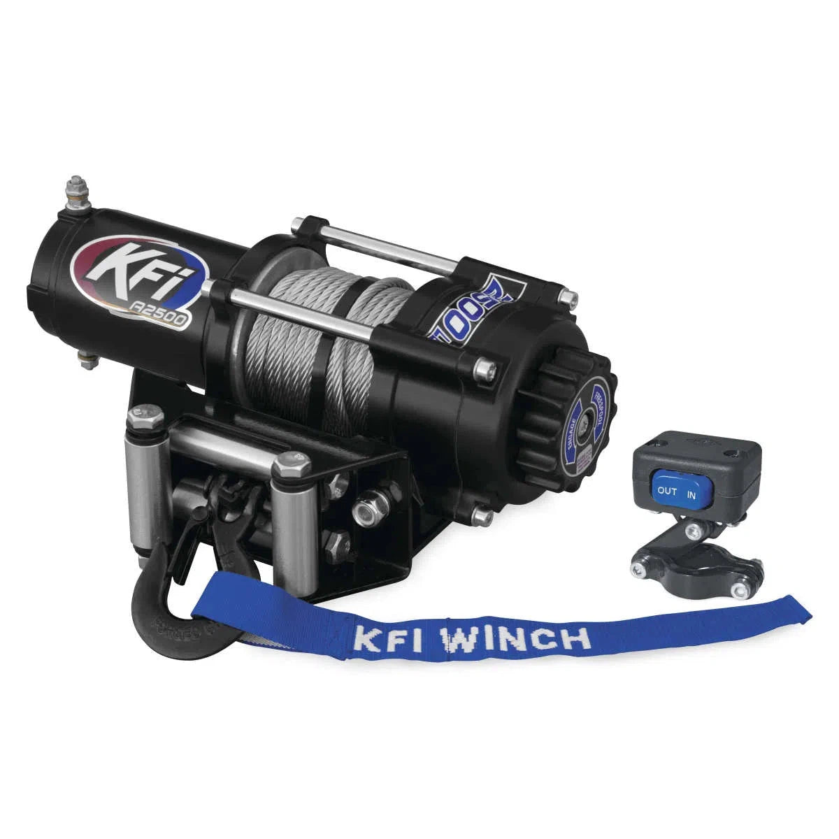 2500 lb KFI Winch Combo Polaris Sportsman 550 850 XP & 2011-2018 400 500 570 800