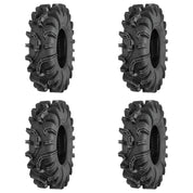Set of 4 ATV QUADBOSS Tires (QBT673 30x10R-14 Front/Rear)
