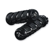KURYAKYN GLOSS BLACK KINETIC HANDLEBAR GRIPS 2015-2017 INDIAN SCOUT MODELS 6368