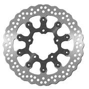 Brake Rotor For Kawasaki ZX636 Ninja ZX-6R 2003-2004 Contour Front Silver
