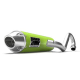 HMF Muffler Yamaha Raptor 700 15-25 Venom Green Performance Full System Exhaust Euro End Cap