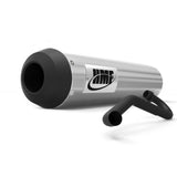 HMF Muffler Yamaha Raptor 110 24-25 Brushed Performance Full System Exhaust Mini Blackout End Cap