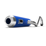 HMF Muffler Yamaha Raptor 110 24-25 Candy Blue Performance Full System Exhaust Spark Arrester End Cap