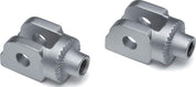Kuryakyn Splined Adaptor Mounts for Cruisers Silver