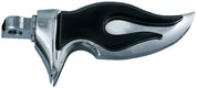 New Harley FLTCUI 1996Flamin' Driver Footpegs Male Mount Chrome by Kuryakyn