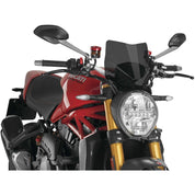 Puig Naked Bike Windshield Sport Dark Smoke - 7013F