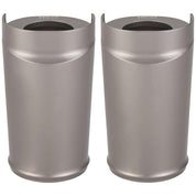 Arlen Ness Smooth Titanium Fat Tire Fork Boots 20-045