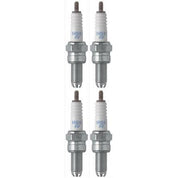 Set 4 NGK Standard Spark Plugs for Kawasaki ZRX1100 2000-1999 Engine 1100cc