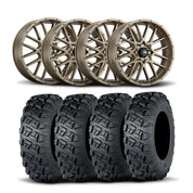 ITP Hurricane 18" Bronze Wheels And Versa Cross XTR Tires [33x10-18]