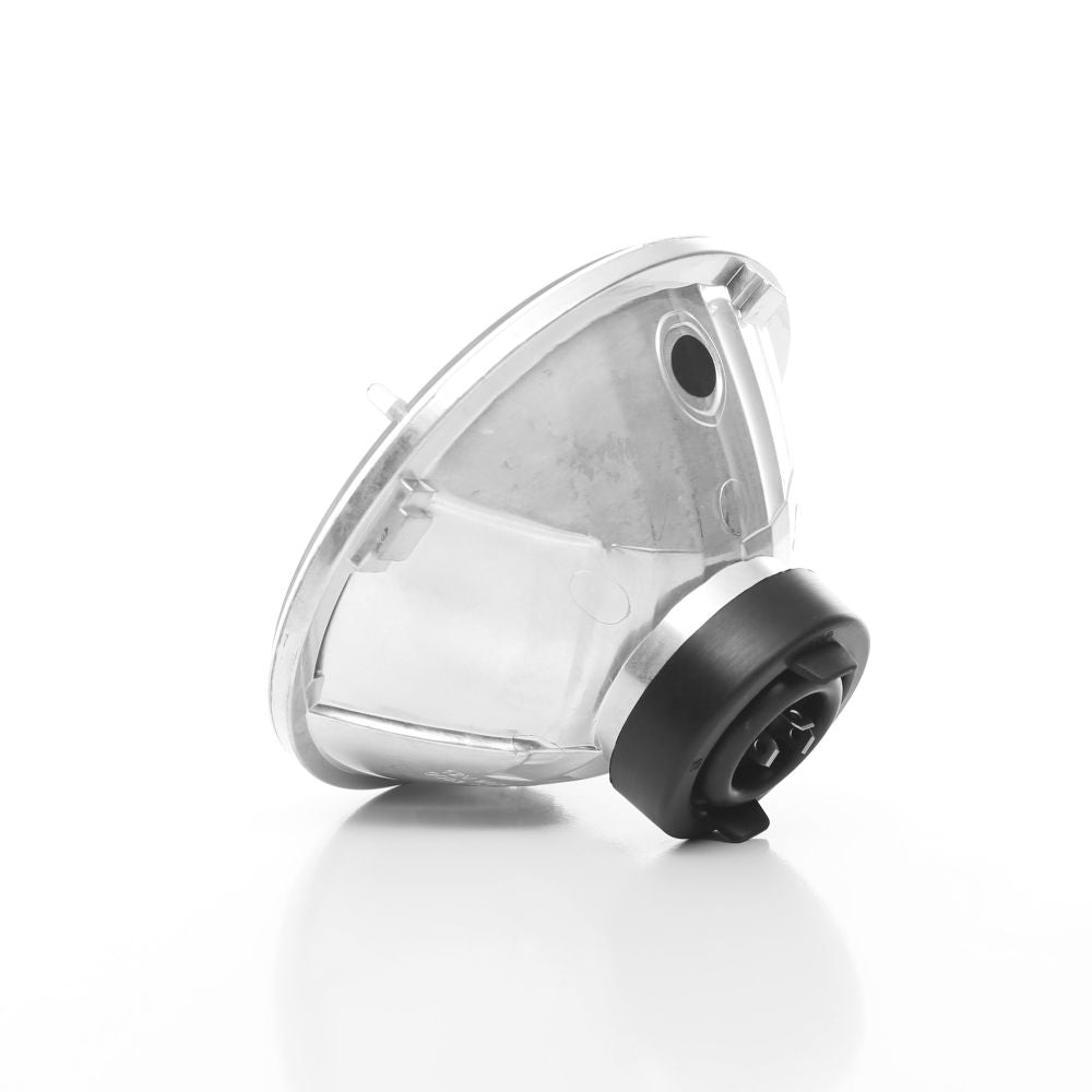 KC HiLiTES 7" H4 DOT Halogen Headlight - Driving Beam - Single - Universal / 97-06 Jeep TJ