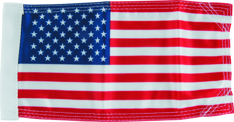 Kuryakyn Chrome Antenna Flag Mount With Flag 4233