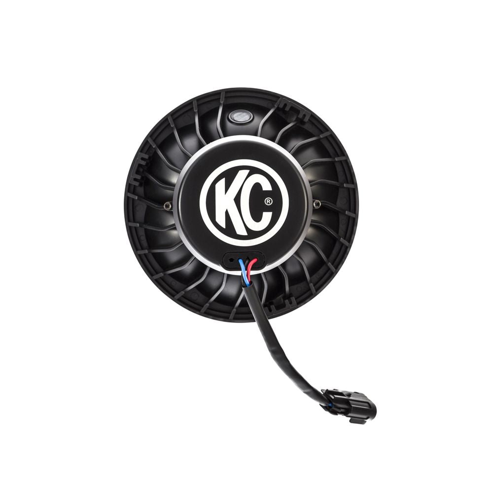 KC HiLiTES 7" Gravity LED Pro DOT Headlight - Driving Beam - Single - Universal / 07-18 Jeep JK