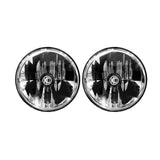 KC HiLiTES 7" Gravity LED DOT Headlight - Driving Beam - Pair - Universal / 97-06 Jeep TJ