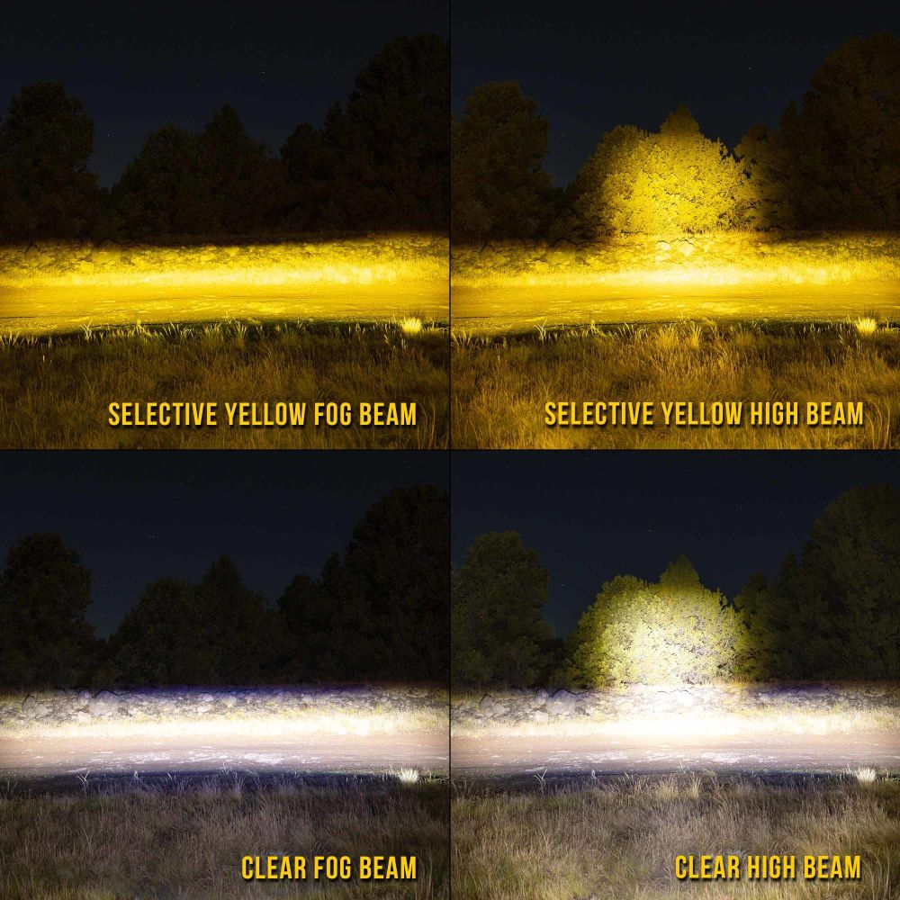 KC HiLiTES FLEX ERA 3 - Lens Replacement - Selective Yellow - SAE Beam 4258