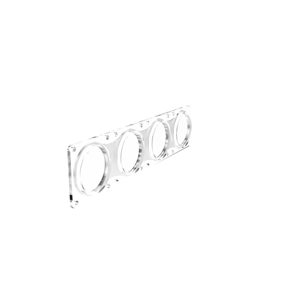 KC HiLiTES FLEX ERA LED Light Bar - Clear Spot Beam Lens for Light Bars 4271