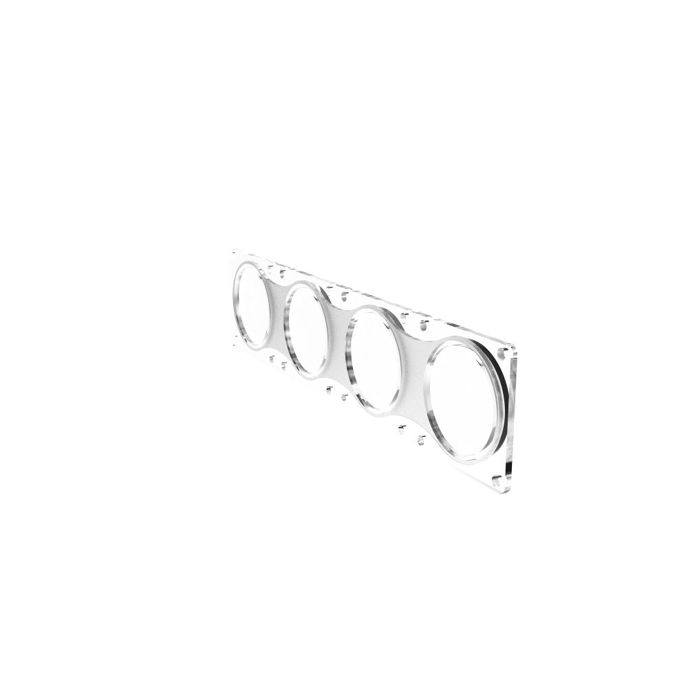 KC HiLiTES FLEX ERA LED Light Bar - Clear Spot Beam Lens for Light Bars 4271