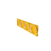 KC HiLiTES FLEX ERA LED Light Bar - Performance Yellow Spot Beam Lens for Light Bars