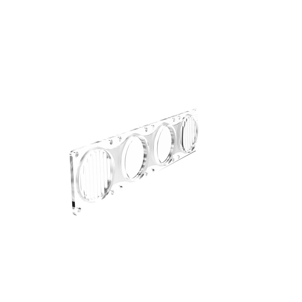KC HiLiTES FLEX ERA LED Light Bar - Clear Combo Beam Lens for Light Bars 4273