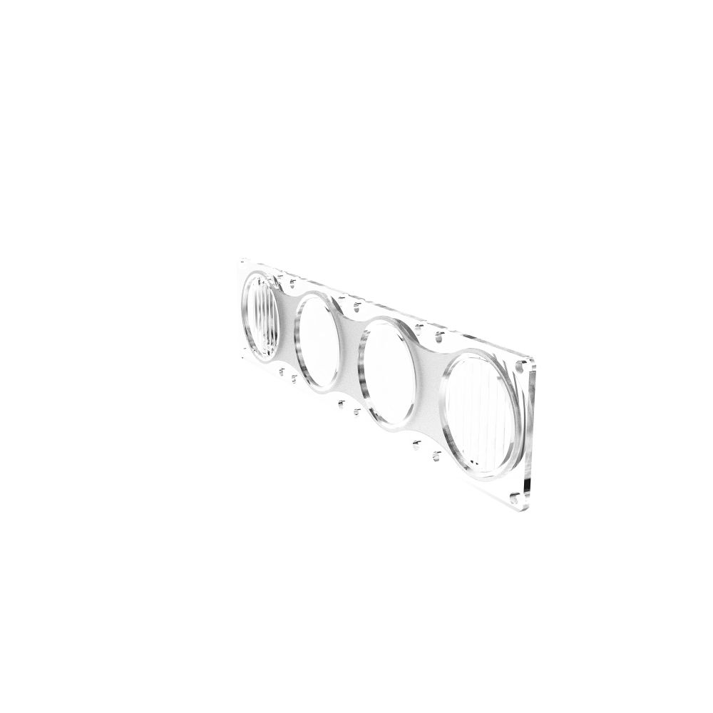KC HiLiTES FLEX ERA LED Light Bar - Clear Combo Beam Lens for Light Bars 4273