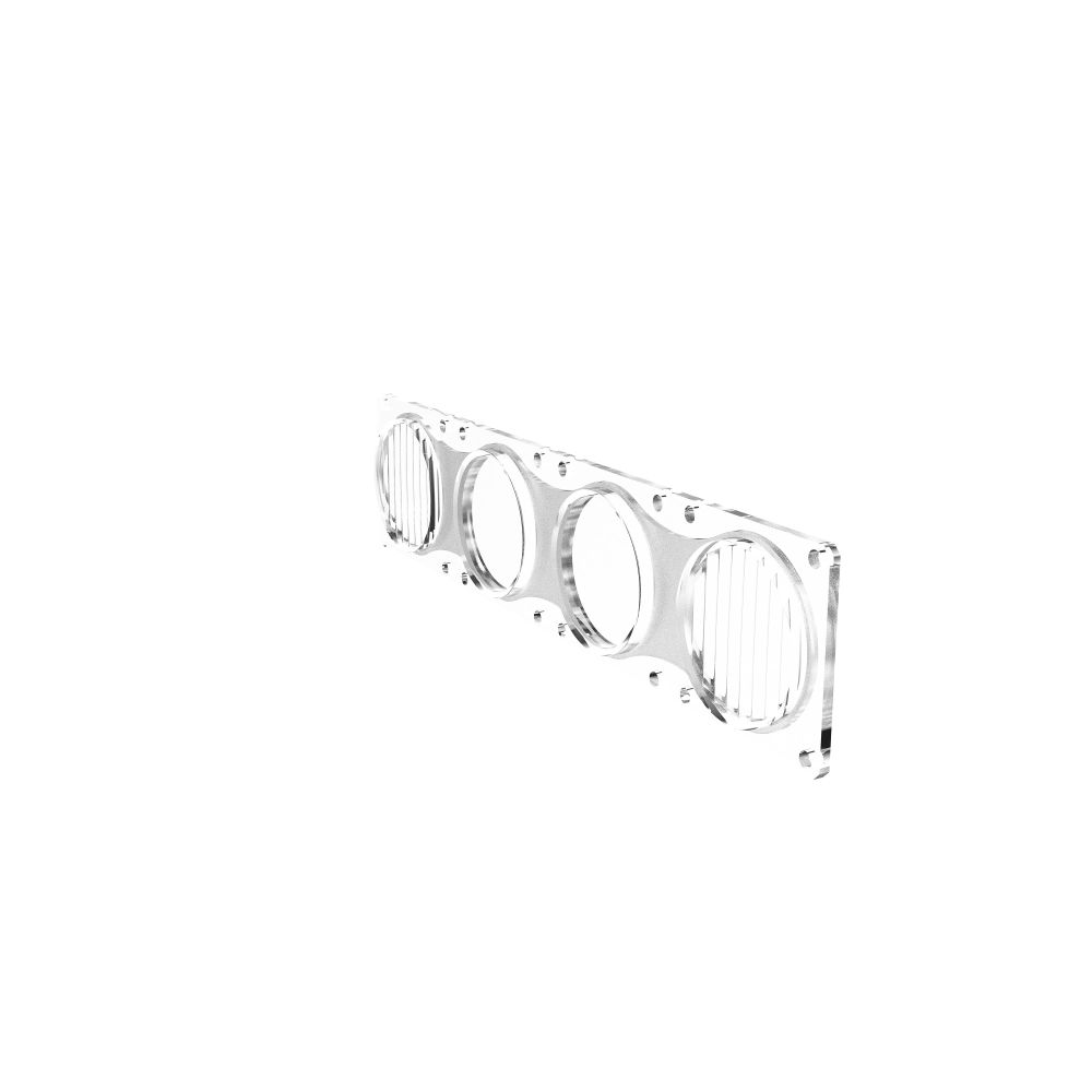 KC HiLiTES FLEX ERA LED Light Bar - Clear Combo Beam Lens for Light Bars 4273