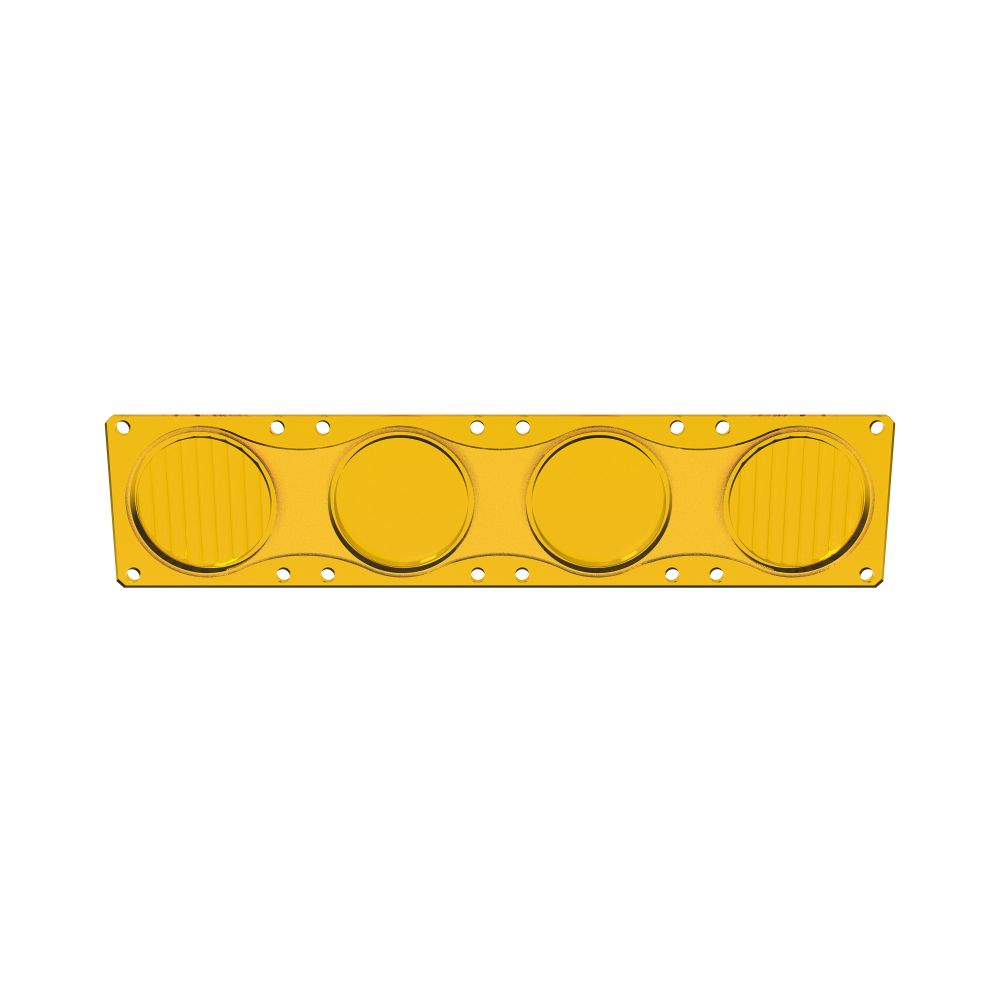 KC HiLiTES FLEX ERA LED Light Bar - Performance Yellow Combo Beam Lens for Light Bars