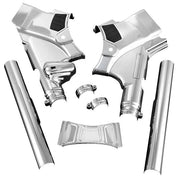 Harley-Davidson FLHX Street Glide 2009-2013Deluxe Neck Covers Chrome by Kuryakyn